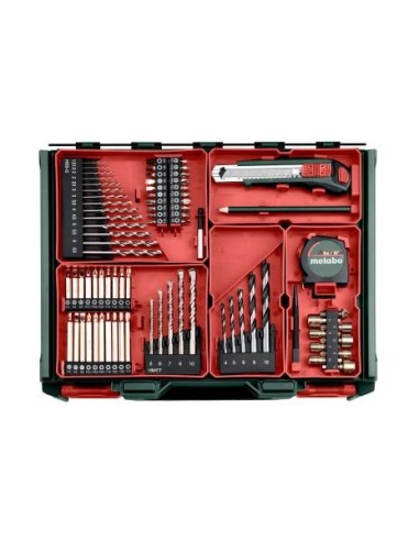 Set taladro y brocas Metabo SBE 650