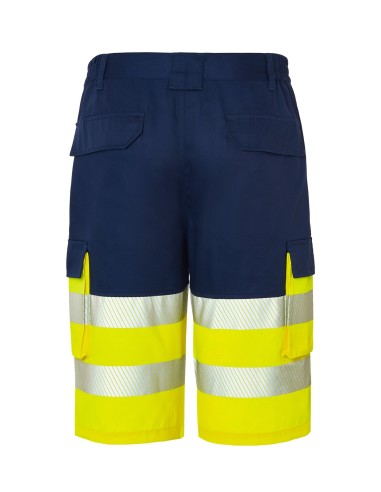 Bermuda multibolsillos alta visibilidad JHK