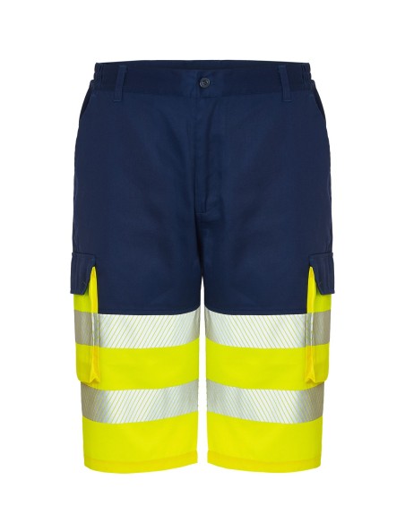 Bermuda multibolsillos alta visibilidad JHK